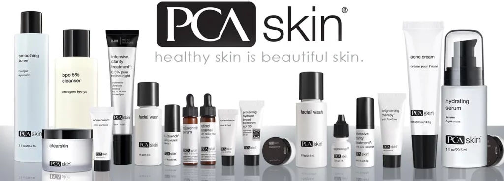 PCA Skin product lineup